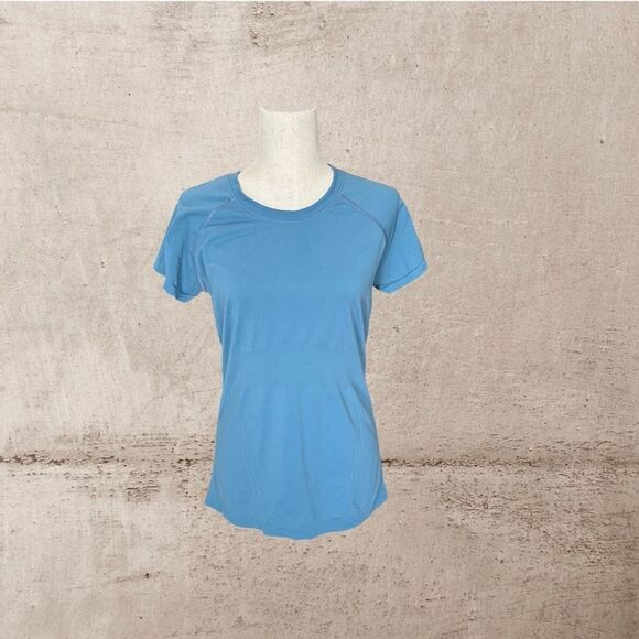 Womens Performance Outdoor Work-Out Tee 5.11 or Athleta? Blue Size Med - Picture 9 of 10